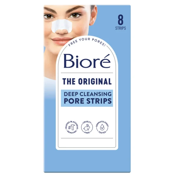Bioré Deep Cleansing Pore Strips, Blackhead Remover Strips, Oil Free