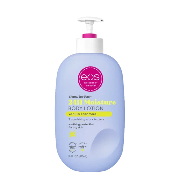 eos Shea Better Body Lotion for Dry Skin, Vanilla Cashmere